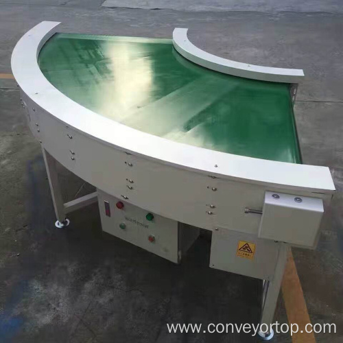 Stainless Steel 90 Degree Transport Curve Belt Conveyor